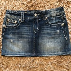 Miss Me Jean Skirt Size 27